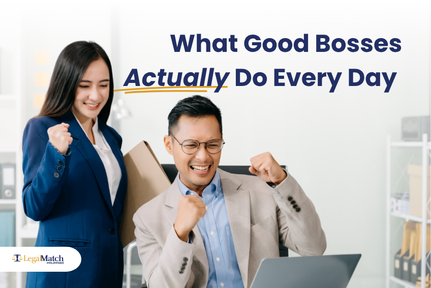 What Good Bosses Actually Do Every Day